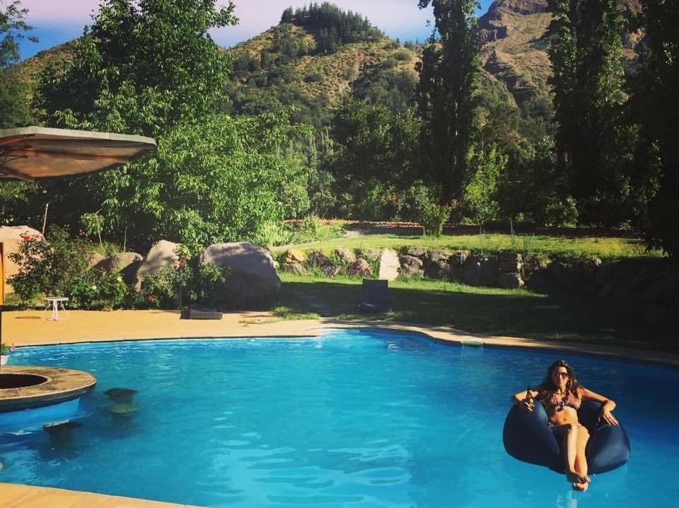 Cascada Lodge Cajon Del Maipo San José de Maipo Eksteriør bilde
